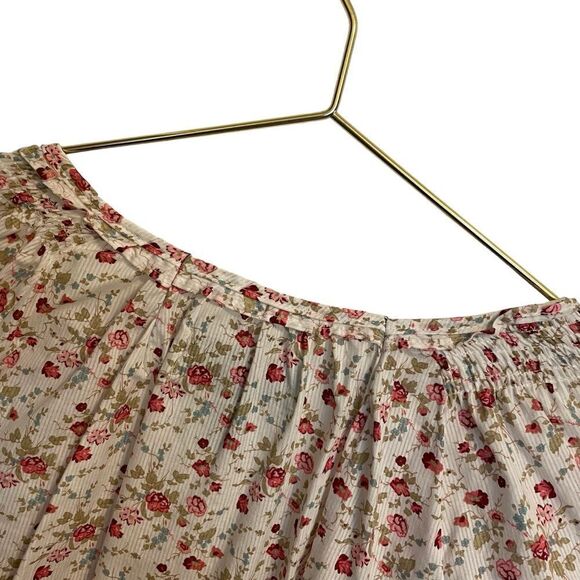 Brit & Bridle Long Sleeve Floral Blouse Size 2X - Picture 8 of 8